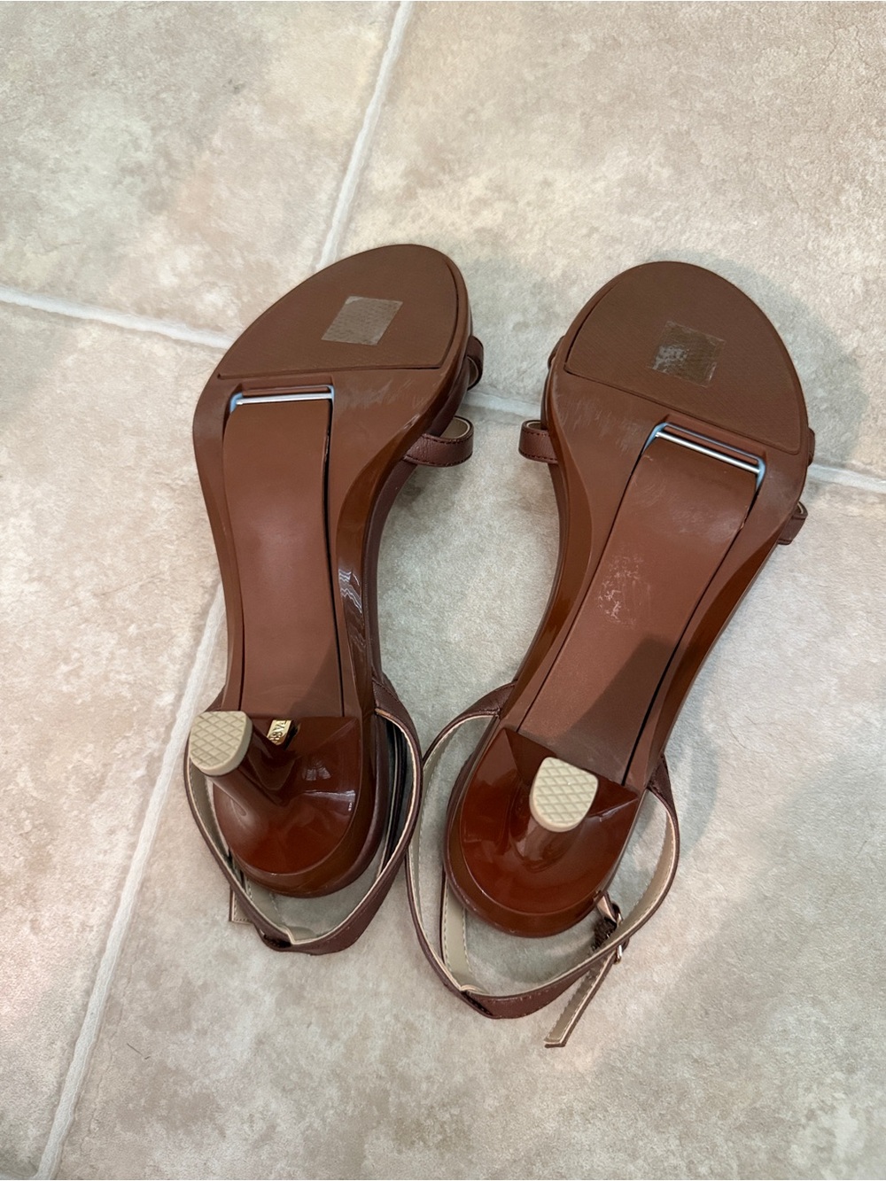 Brynn Walnut Leather 3 Inch Stilettos Size 7.5 Pashion Footwear - Picture 10 of 10
